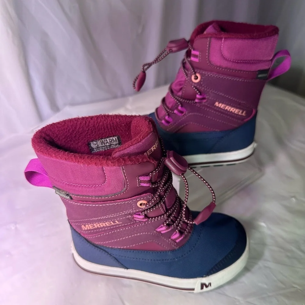 Merrell Women's Purple and Blue Winter Boots